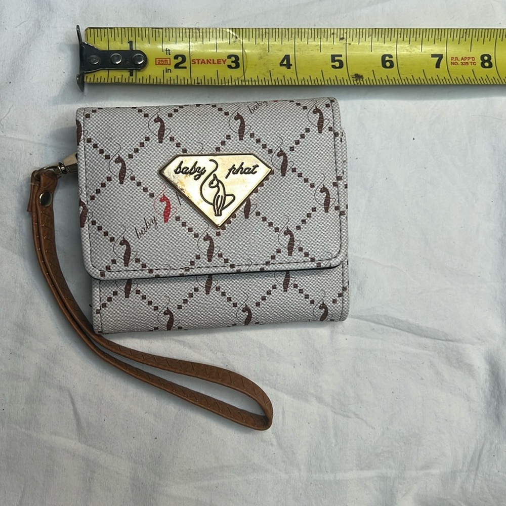 Baby Phat Small Wallet Clutch Wristlet Style WV99SR NWT